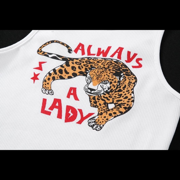 Always a lady 🐆 leopard crop top - Picture 15 of 16